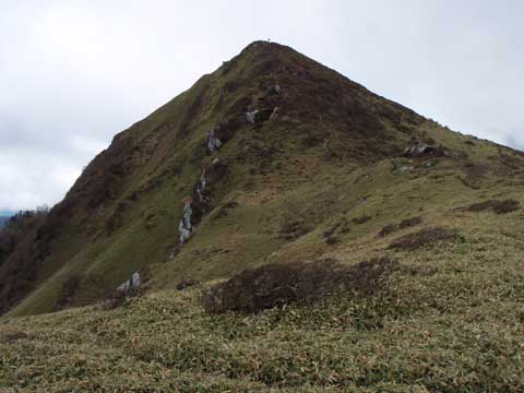 天狗塚山頂 近づく