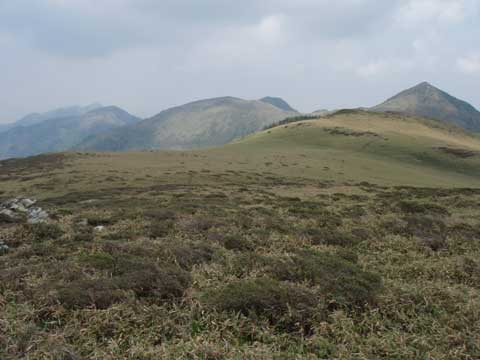 牛の背から三嶺